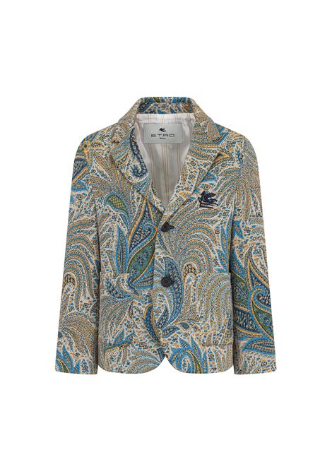 Giacca con logo ETRO KIDS | GX2P44 J0496638BG
